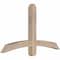 Ekena Millwork Bellingham Smooth Timber Gable Bracket, Douglas Fir, 48"W x 28"H x 3 1/2"D x 3 1/2"F, 14/12 Pitch GBW048X28X0404BEL00SDF - alternate 2